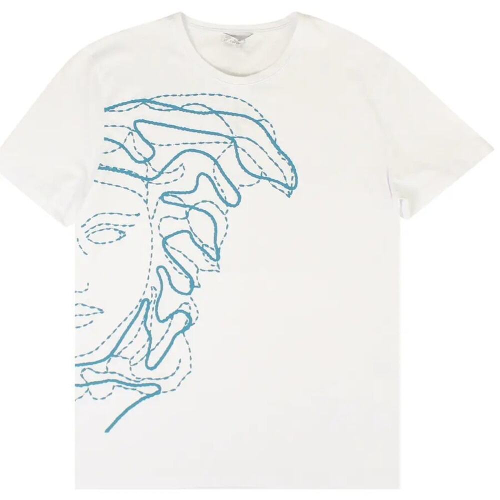 US BASED Authentic BNWT New VERSACE Collection Medusa logo Knit T Shirt XL